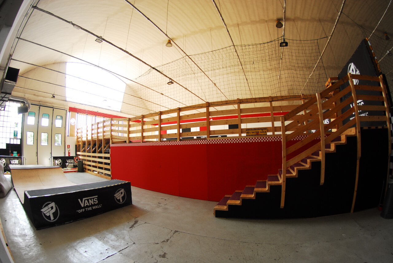 mini ramp skatepark indoor milano